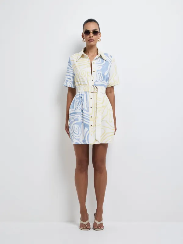 ROMA MINI SHIRT DRESS sold by Sheike