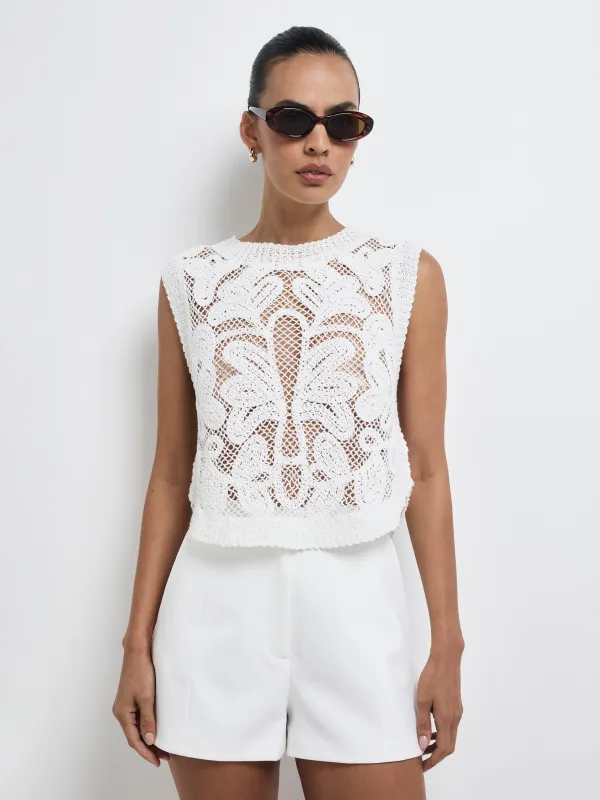 BELLA CROCHET TOP sold by Sheike