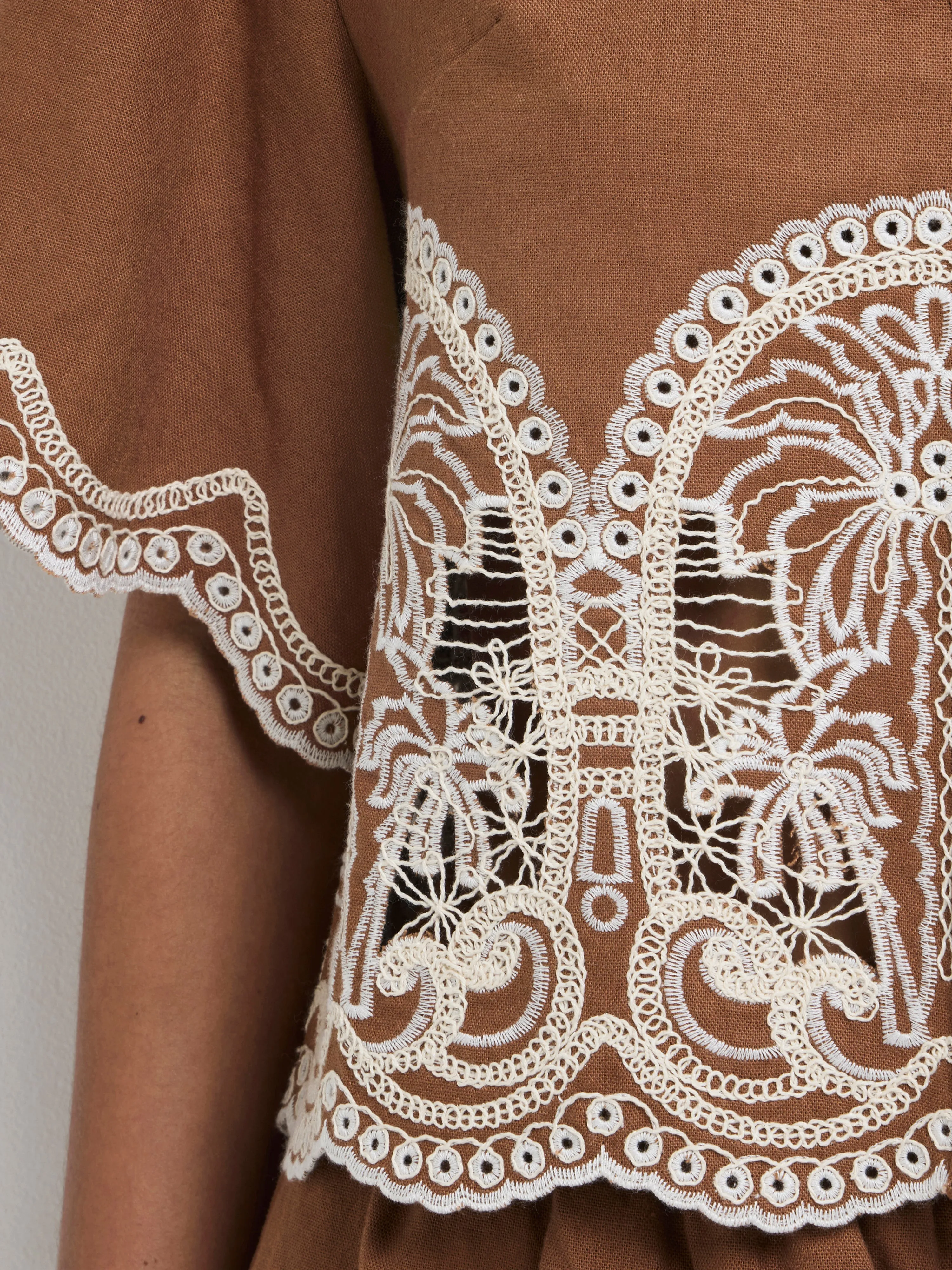 PALOMA EMBROIDERED SHIRT sold by Sheike product image thumbnail 5