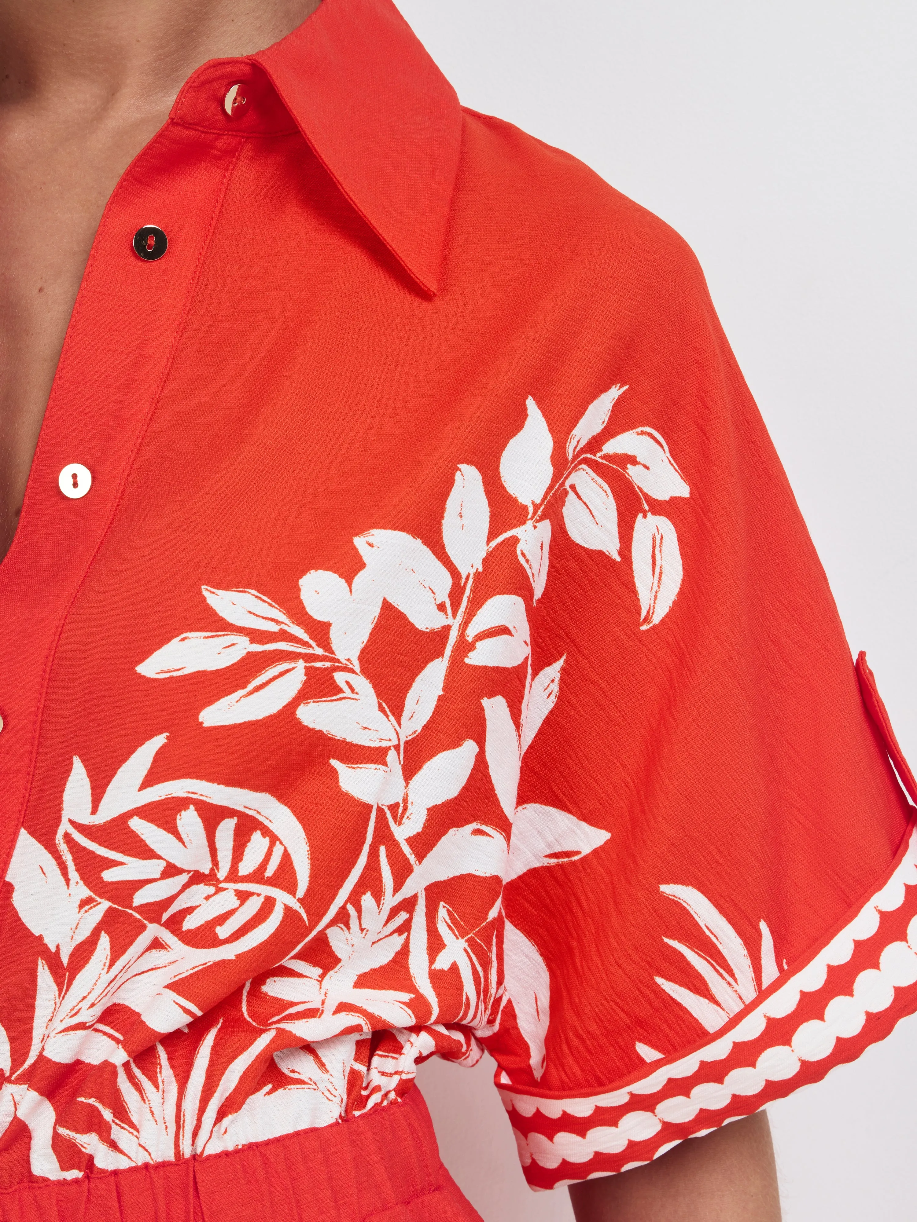 RAVELLO PALM PLAYSUIT sold by Sheike product image thumbnail 4