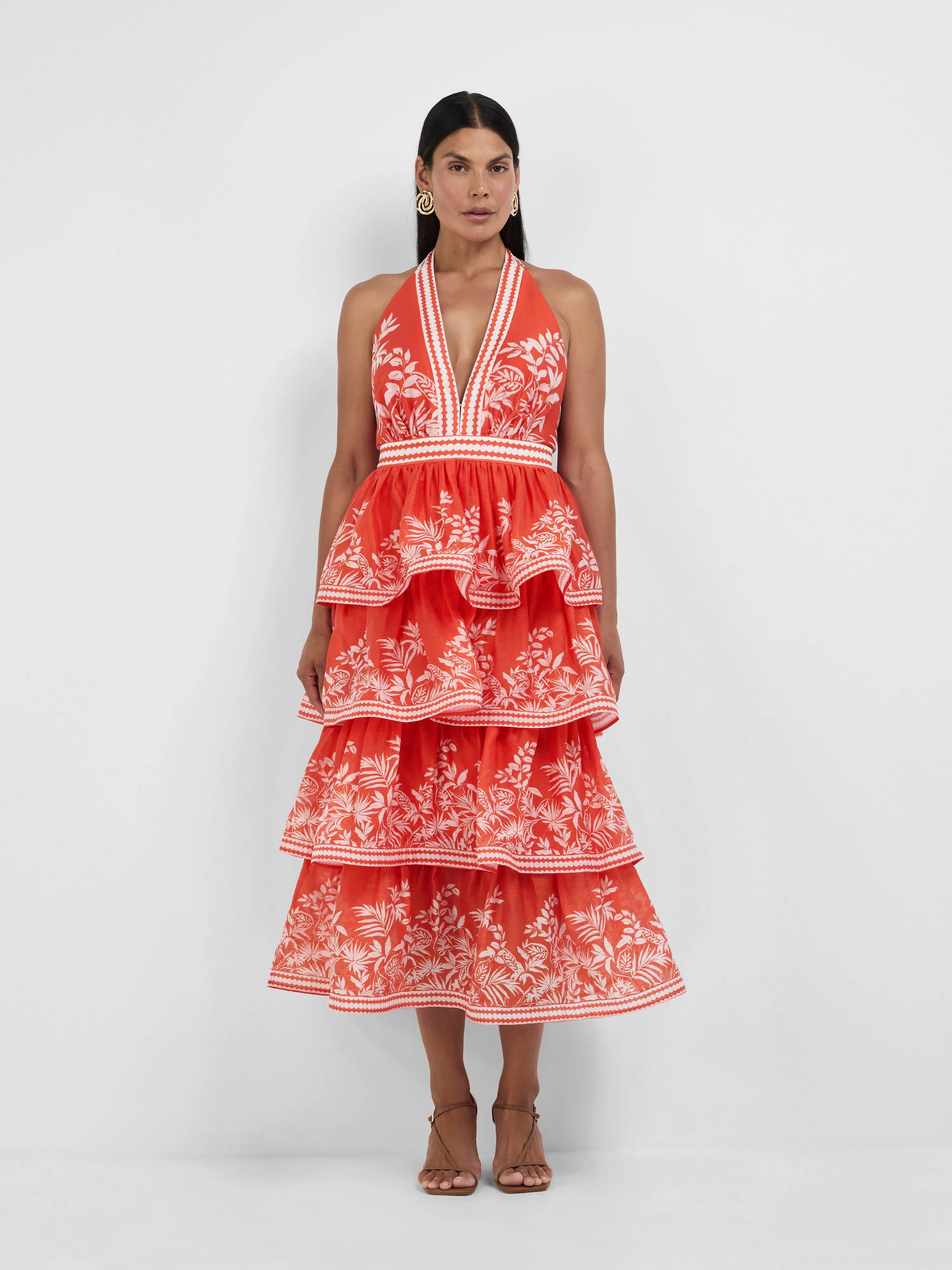 RAVELLO PALM DRESS sold by Sheike product image thumbnail 3