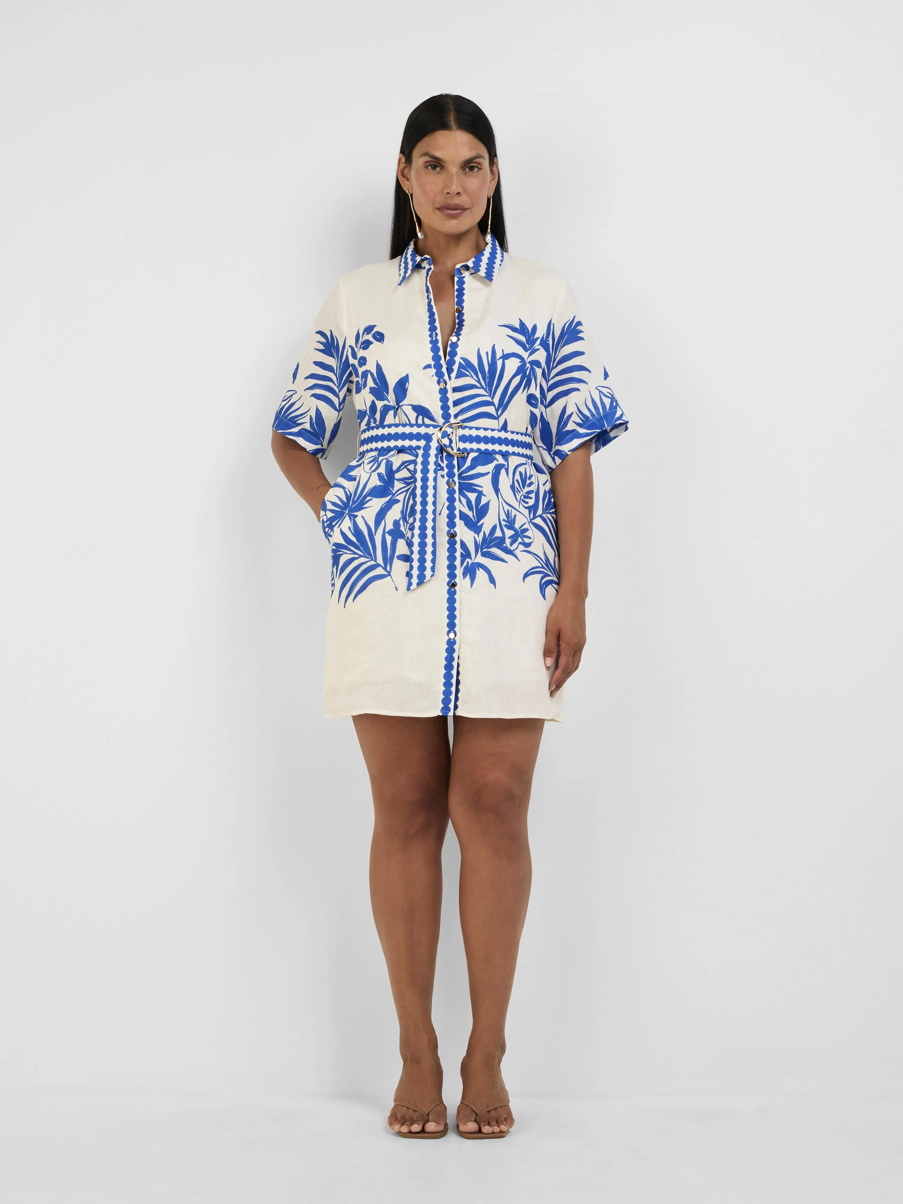 BECCA PALM MINI DRESS sold by Sheike product image thumbnail 2