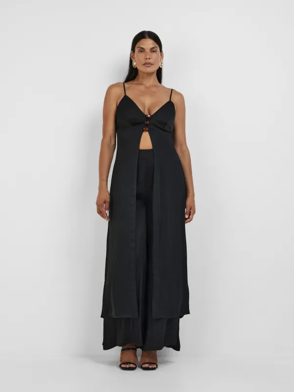 ISSY LONG-LINE TOP made by Sheike