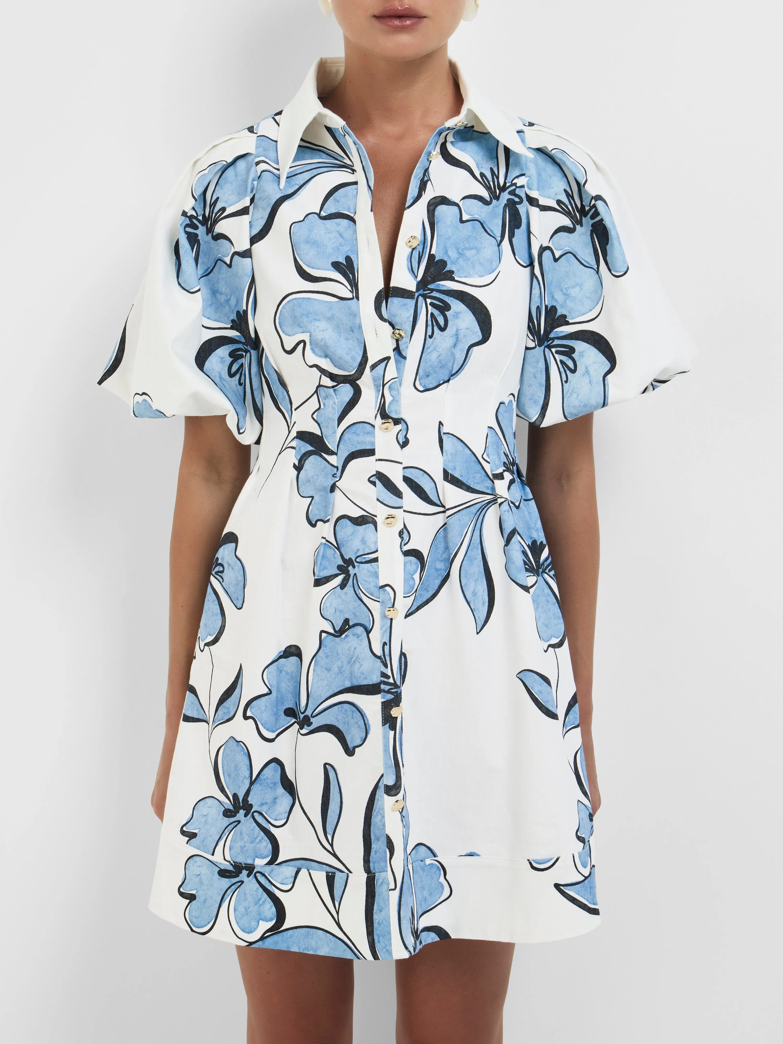 HIBISCUS MINI DRESS sold by Sheike product image thumbnail 3