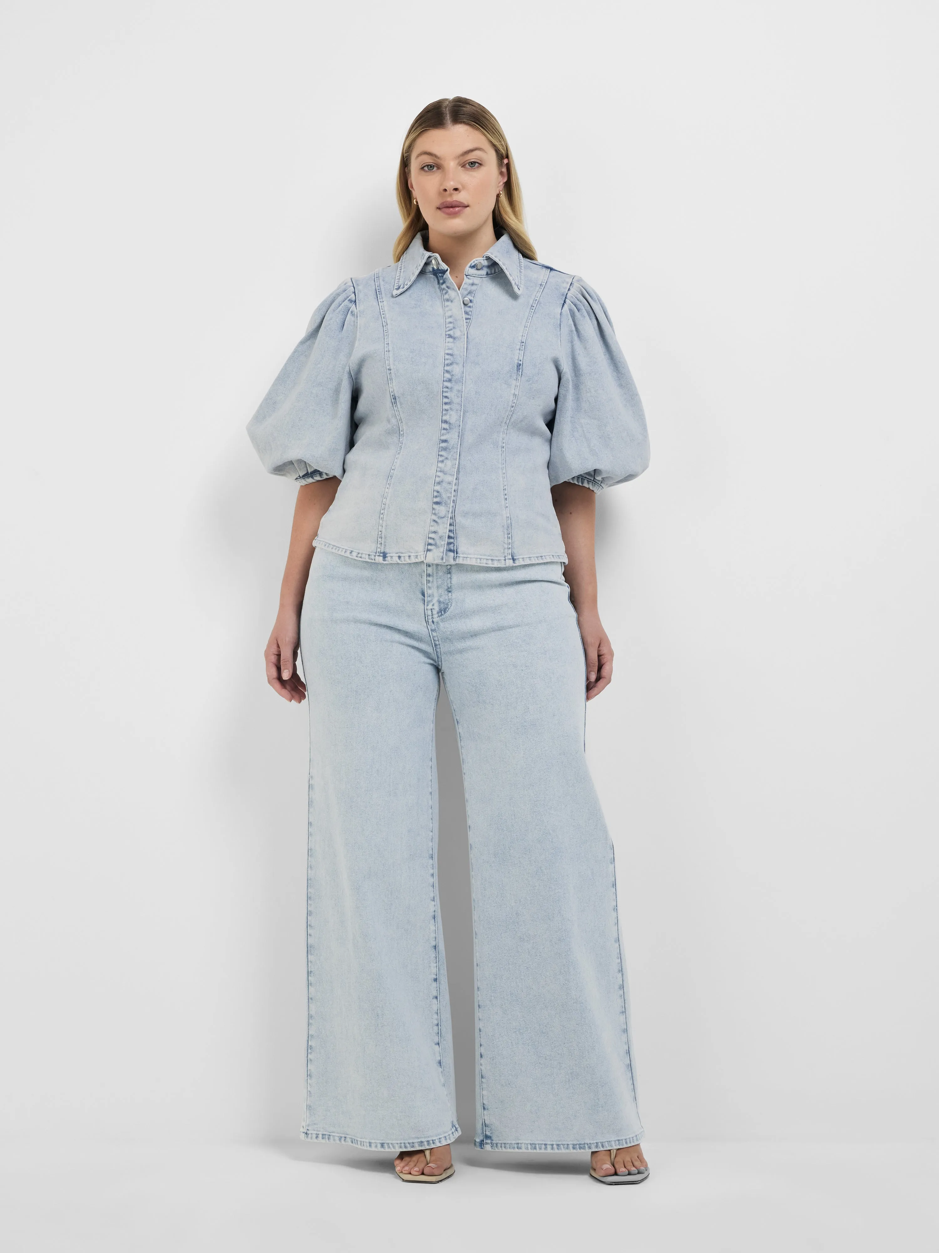 INDIE DENIM SHIRT sold by Sheike product image thumbnail 4