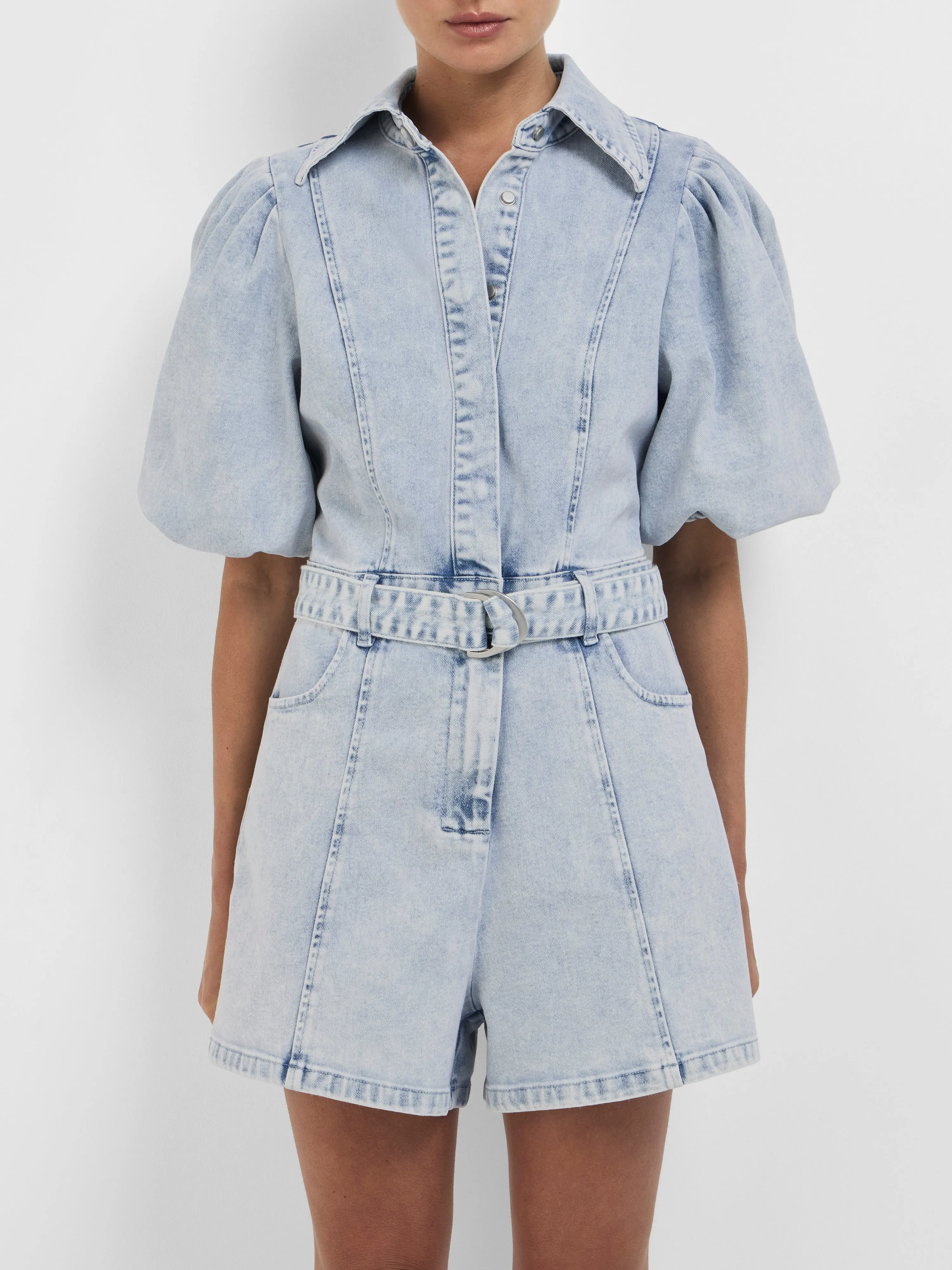 INDIE DENIM PLAYSUIT sold by Sheike product image thumbnail 4