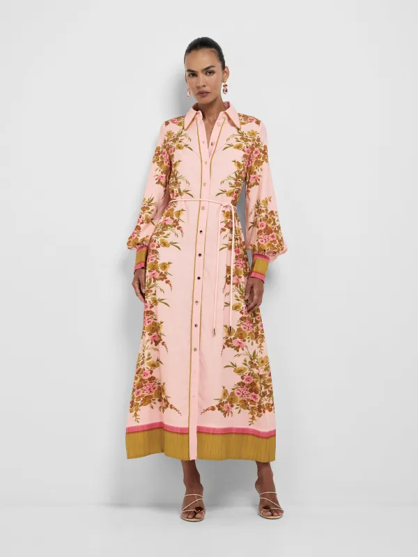 ALANA MAXI SHIRT DRESS made by Sheike