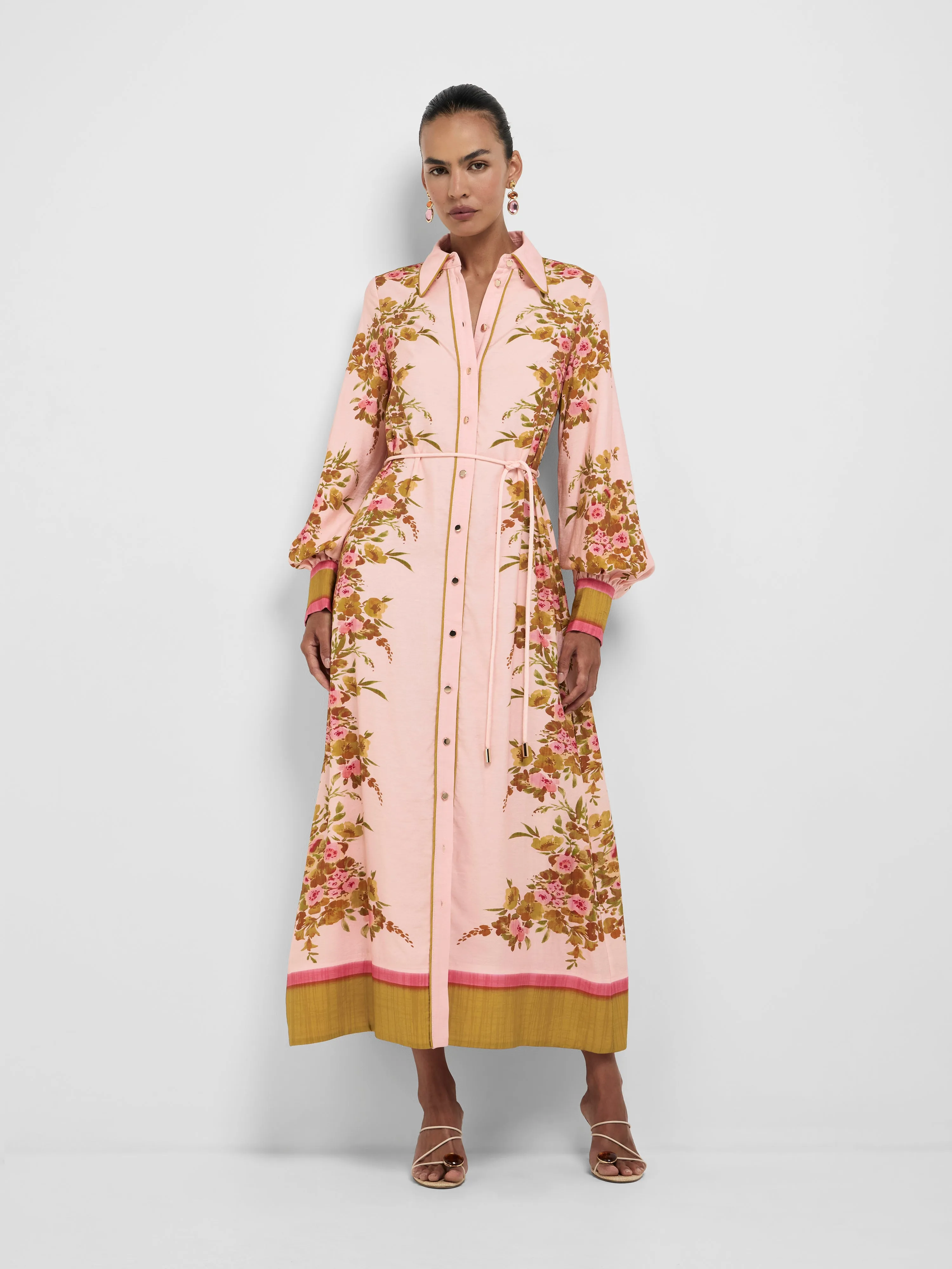 ALANA MAXI SHIRT DRESS sold by Sheike