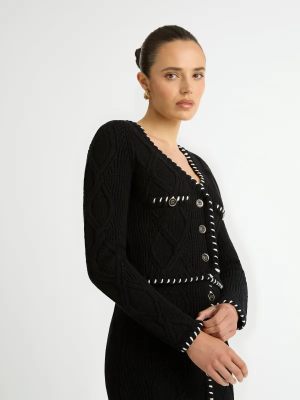 HERITAGE KNIT CARDI sold by Sheike