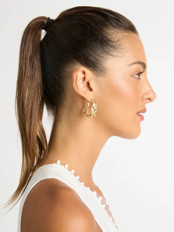 LUNA HOOP EARRINGS sold by Sheike