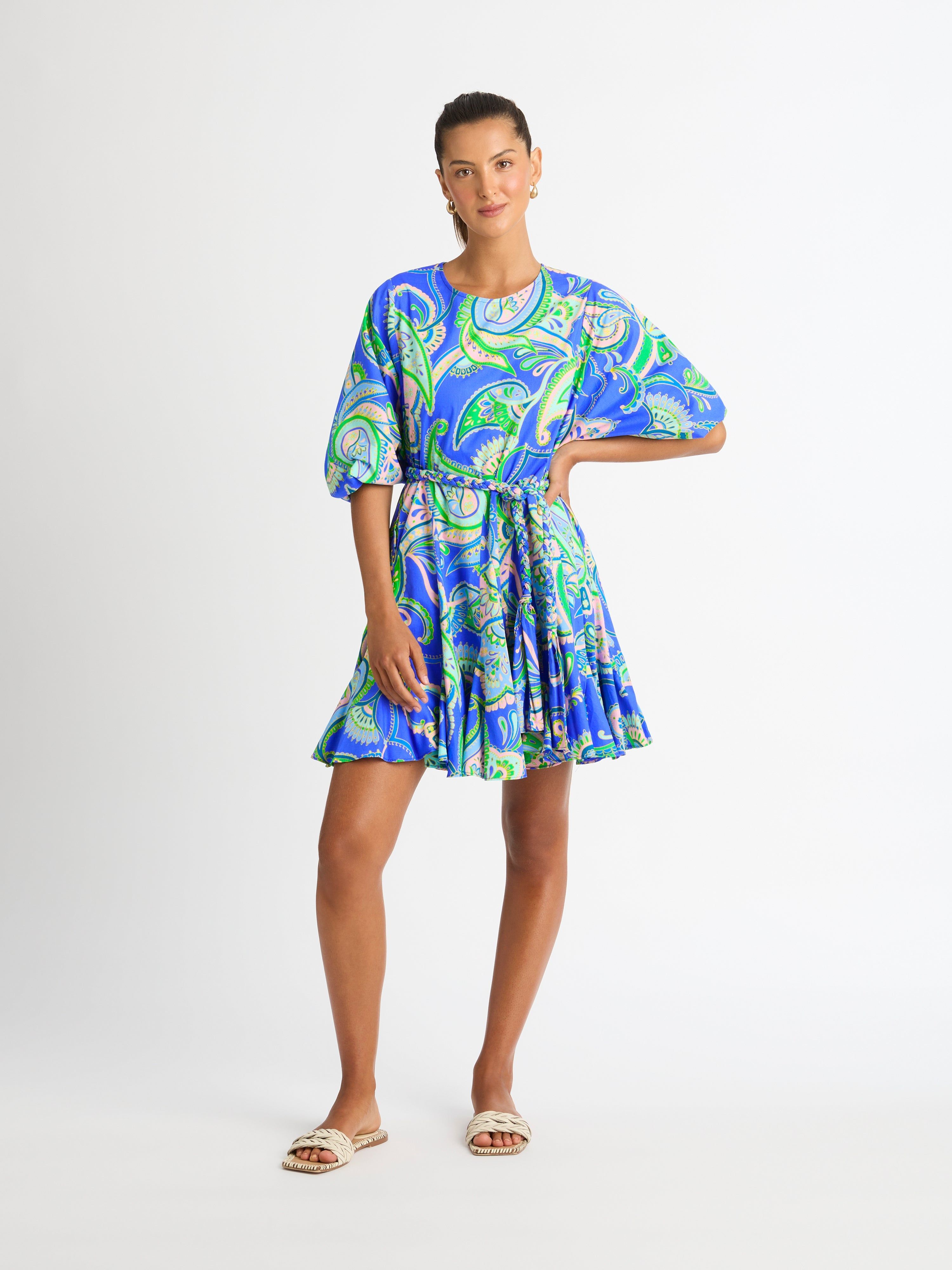 BALEARIC SEA MINI DRESS | Parallel