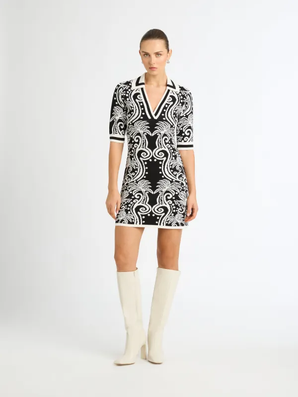 DOLCE PALMS MINI DRESS sold by Sheike