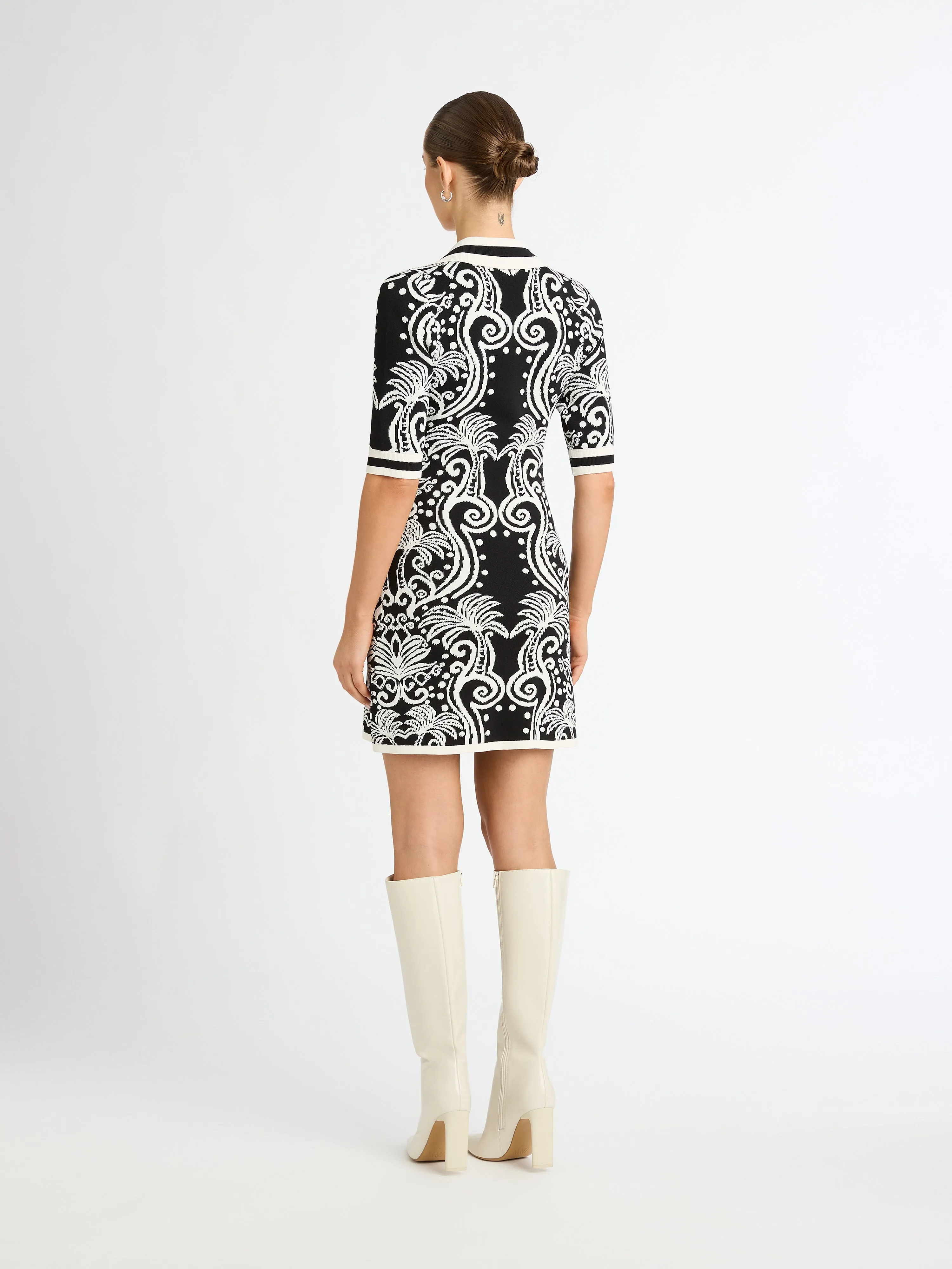 DOLCE PALMS MINI DRESS sold by Sheike product image thumbnail 3