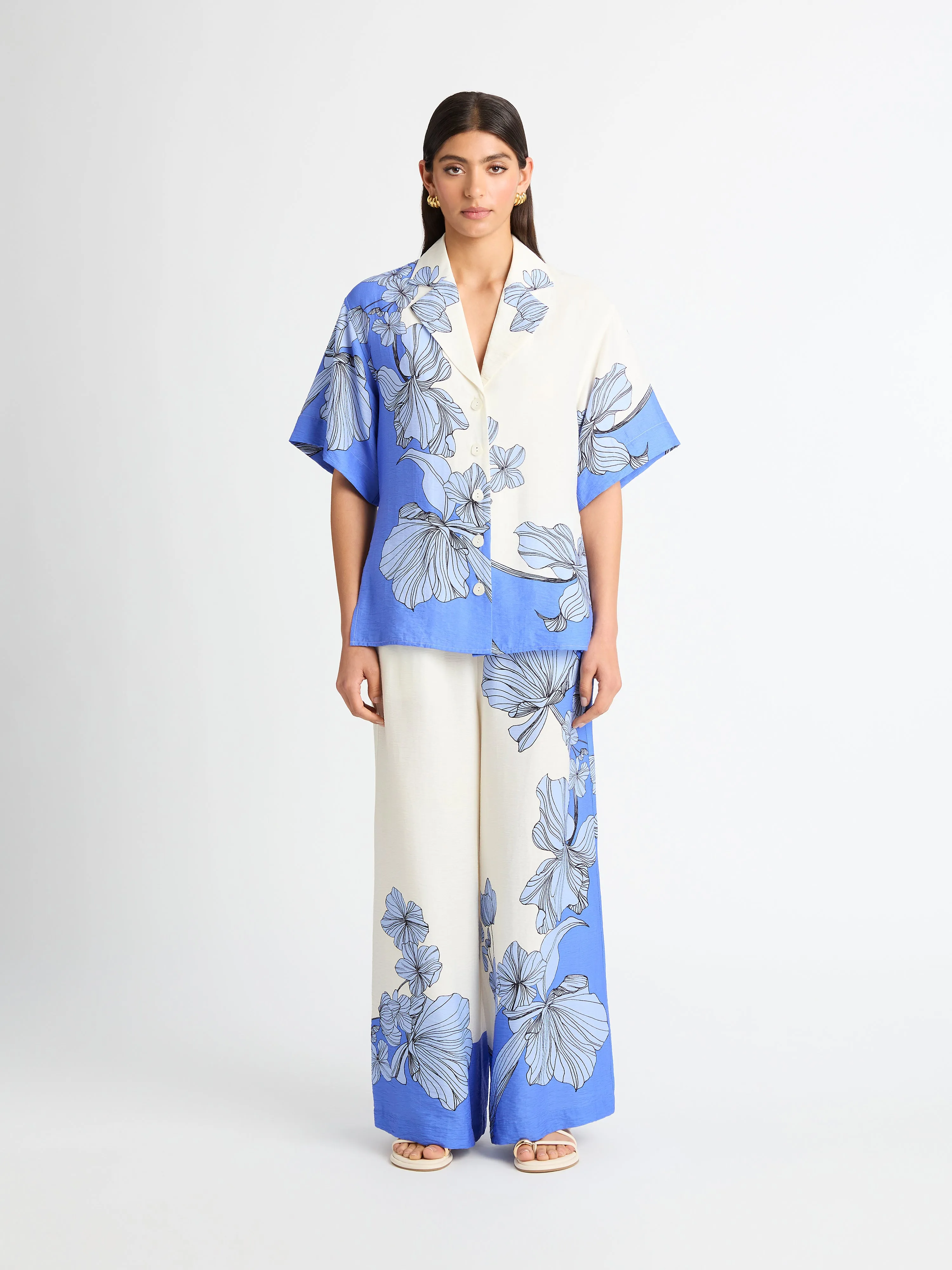 KIRA FLORAL SHIRT sold by Sheike product image thumbnail 2