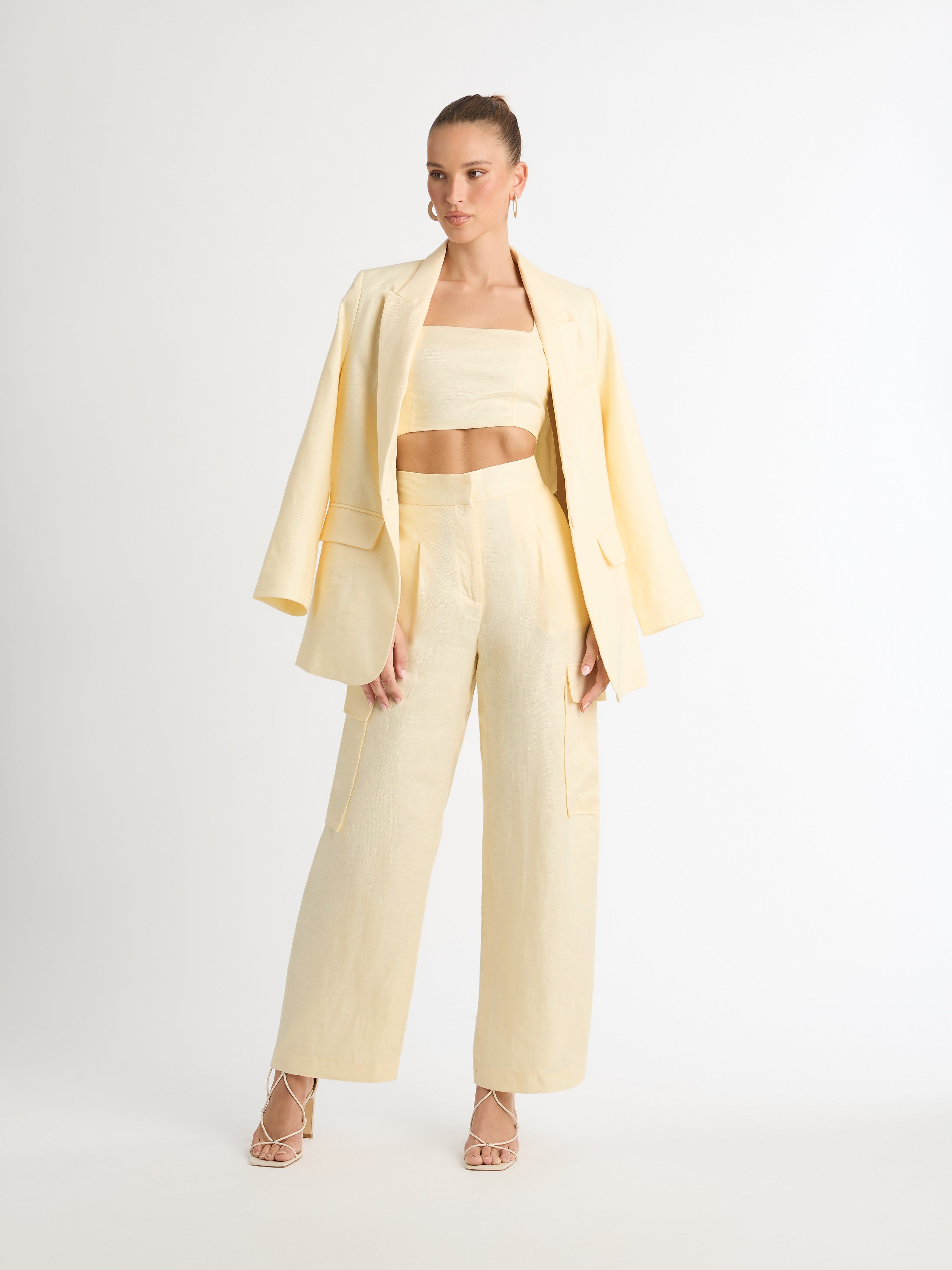 MILA LINEN JACKET sold by Sheike product image thumbnail 2