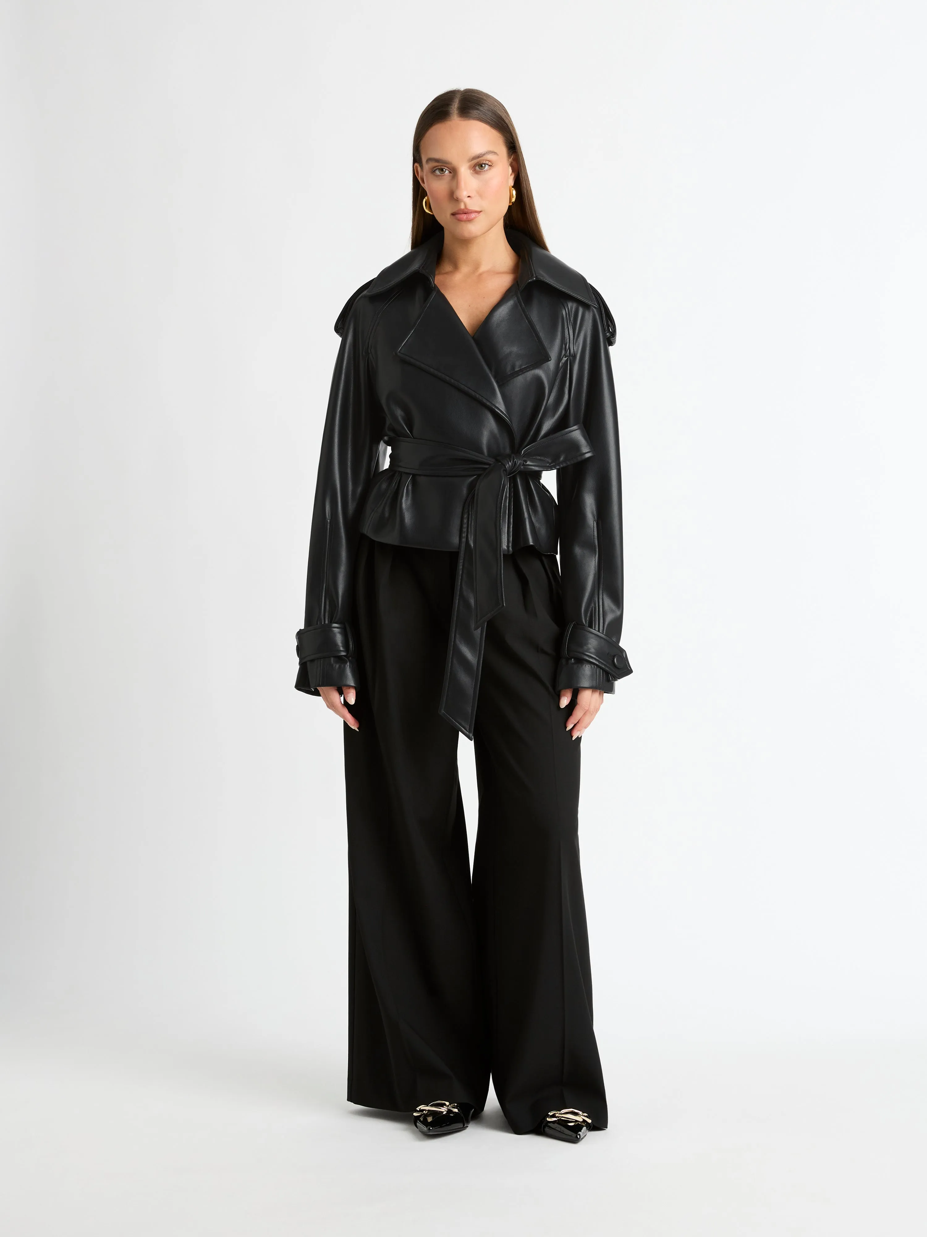ALFIE CROP TRENCH sold by Sheike product image thumbnail 3