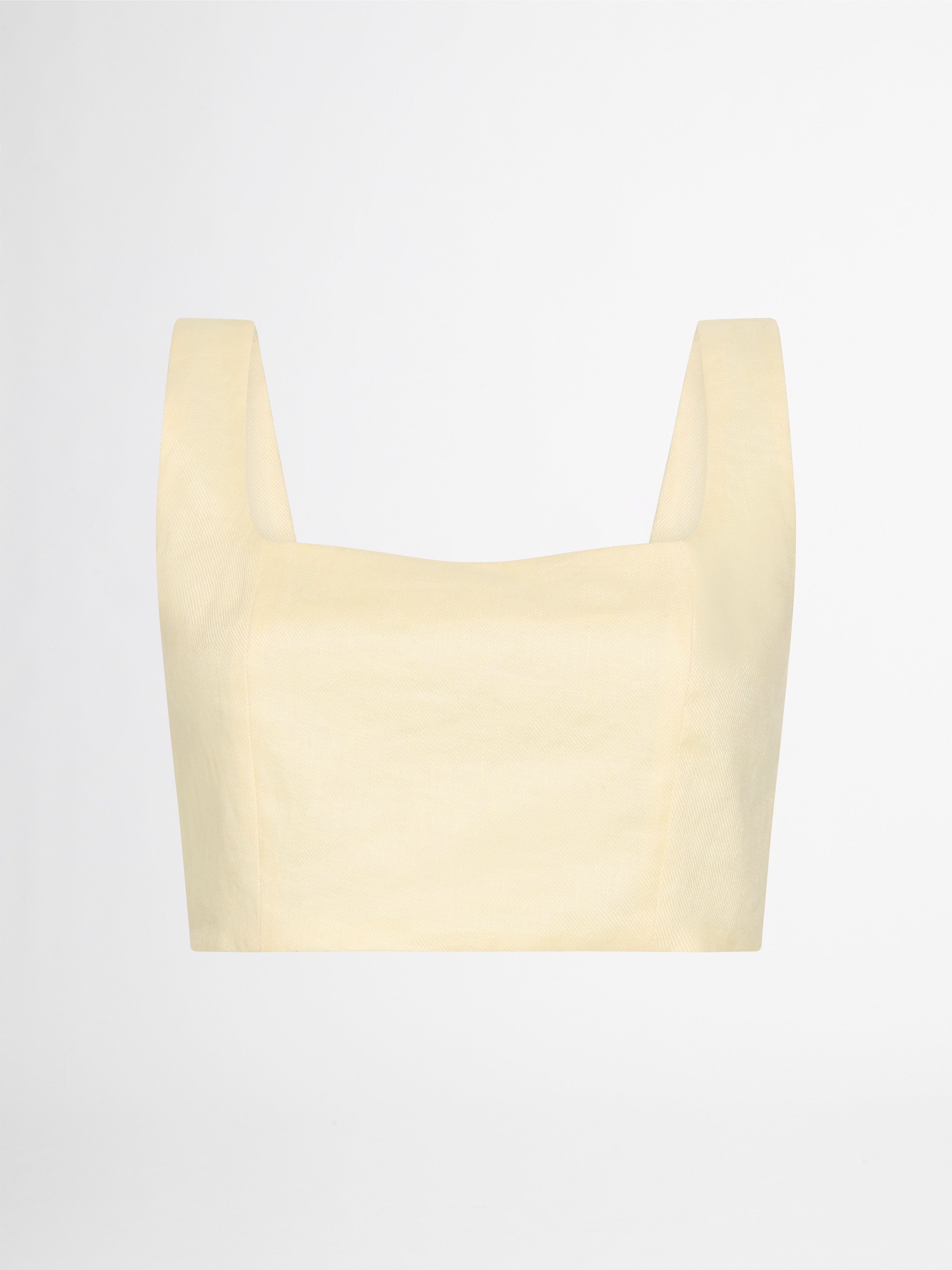 LEXI LINEN CROP TOP sold by Sheike product image thumbnail 5