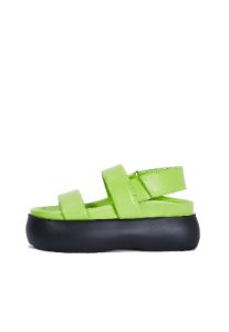 Bubbles Double Strap Platform Sandal sold by Shellys London