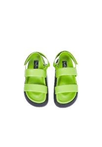 Bubbles Double Strap Platform Sandal sold by Shellys London