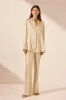MEZZANOTTE SILK BIAS CUT PANT  - BONE sold by Shona Joy