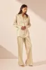 MEZZANOTTE SILK BIAS CUT PANT  - BONE sold by Shona Joy