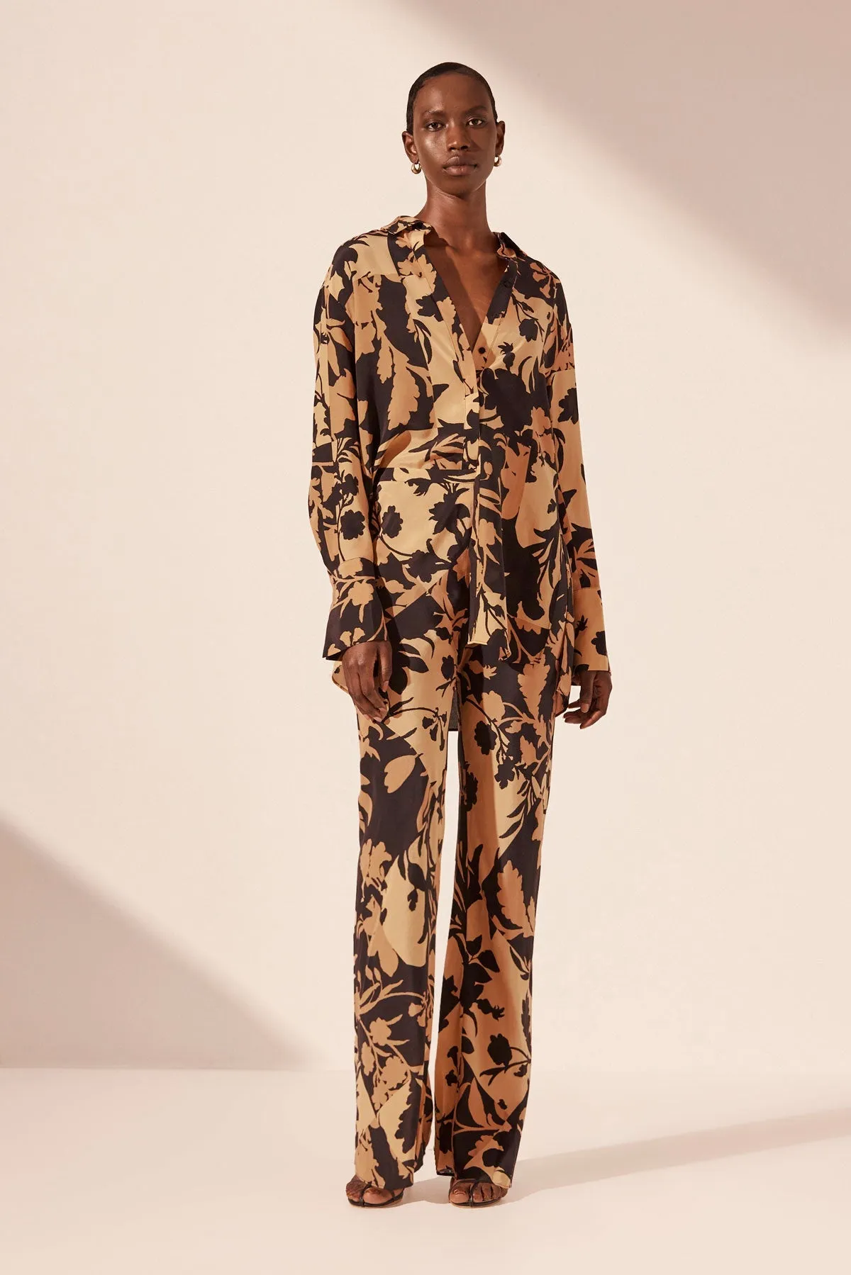 LAI SILK BIAS CUT PANT sold by Shona Joy