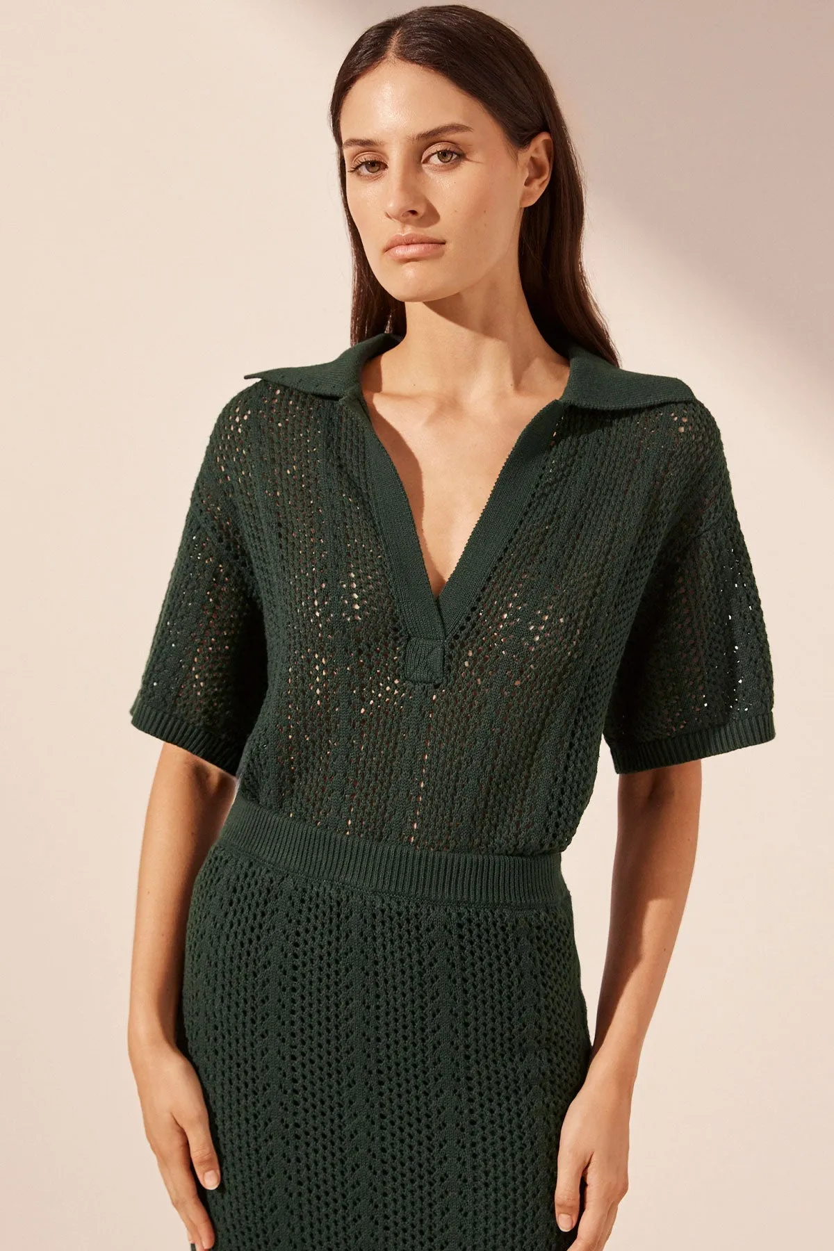 ARLO MAXI SKIRT - DEEP FOREST sold by Shona Joy product image thumbnail 2