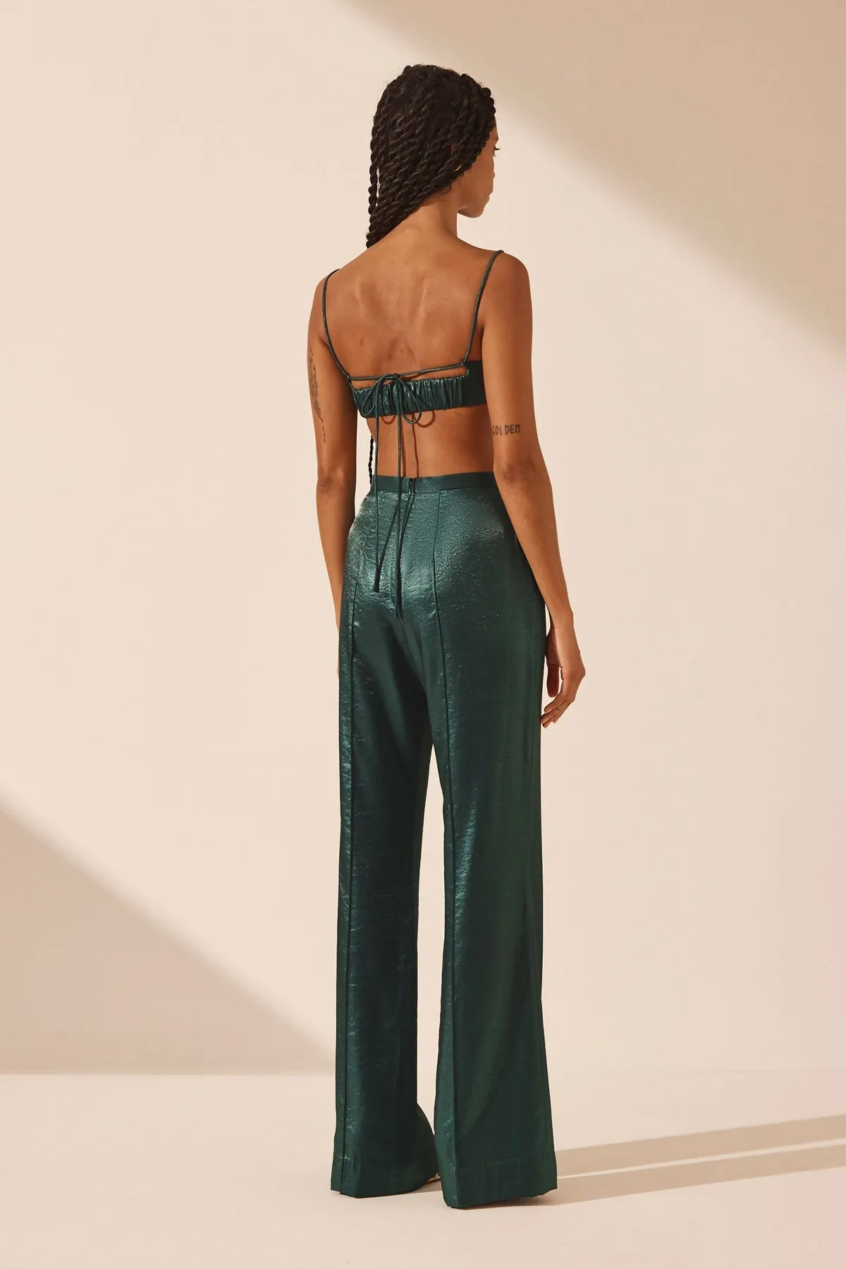 MIRAMARE SHIRRED TIE BACK BRALETTE sold by Shona Joy product image thumbnail 5