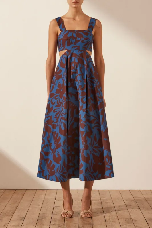 CATIA CUT OUT MIDI DRESS sold by Shona Joy