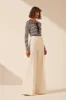 OCEANE LONG SLEEVE KEYHOLE TOP sold by Shona Joy
