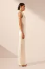 LA LUNE HIGH NECK MAXI DRESS - CREAM sold by Shona Joy