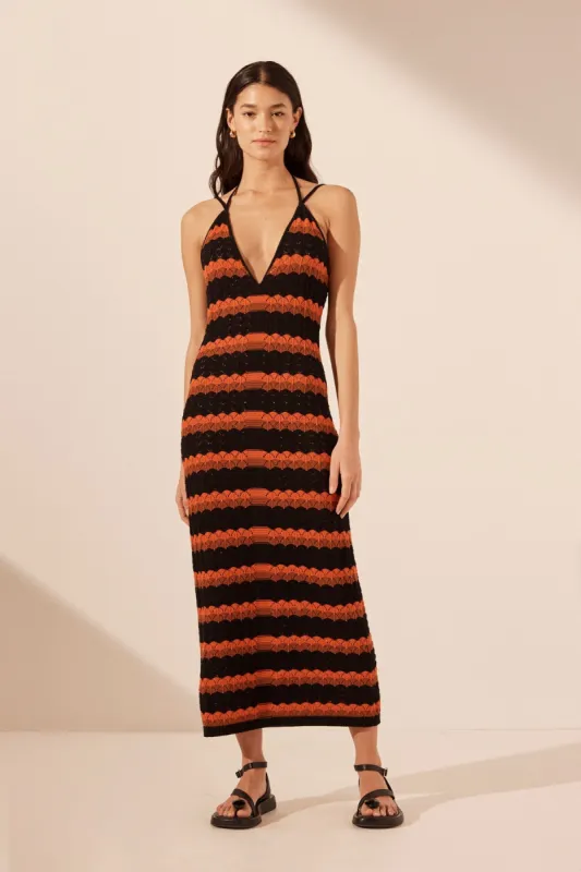 ISLA DOUBLE STRAP MAXI DRESS sold by Shona Joy