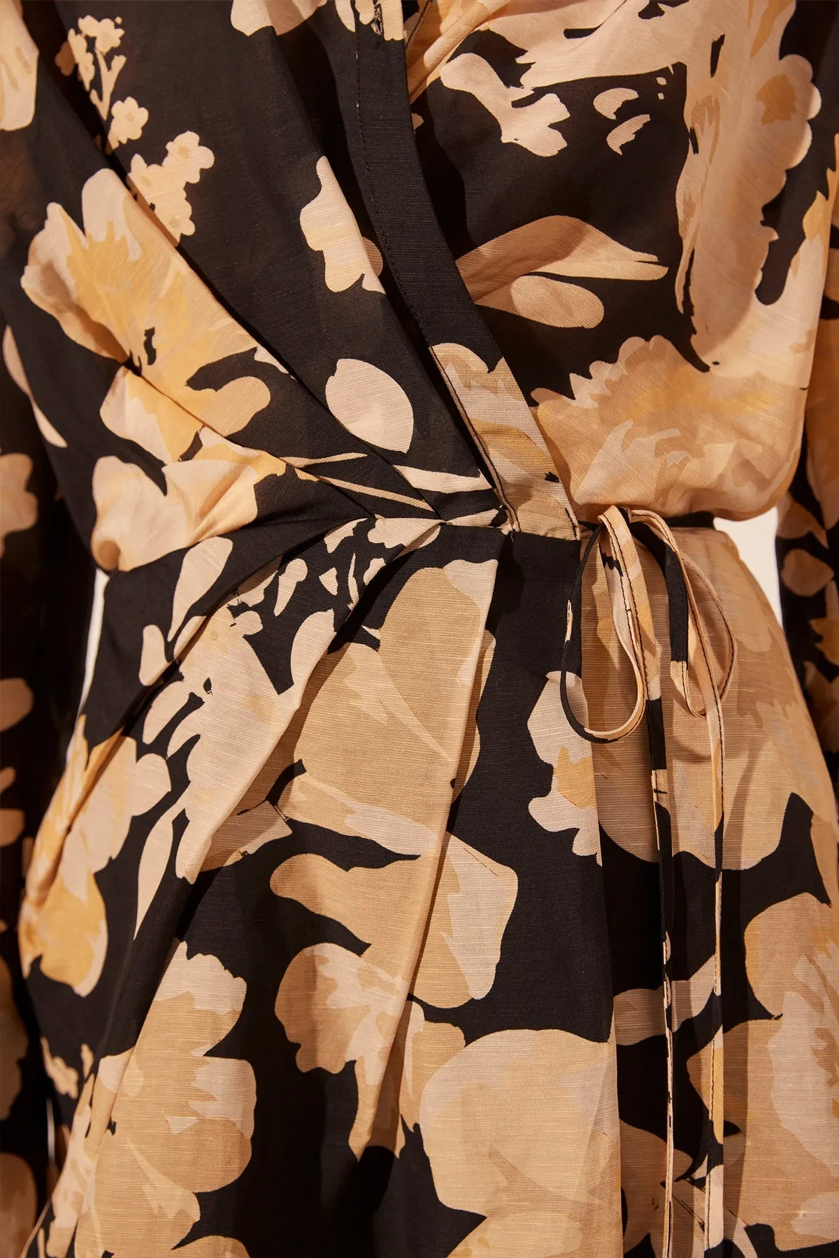 XENIA DRAPED SHIRT MINI DRESS sold by Shona Joy product image thumbnail 5