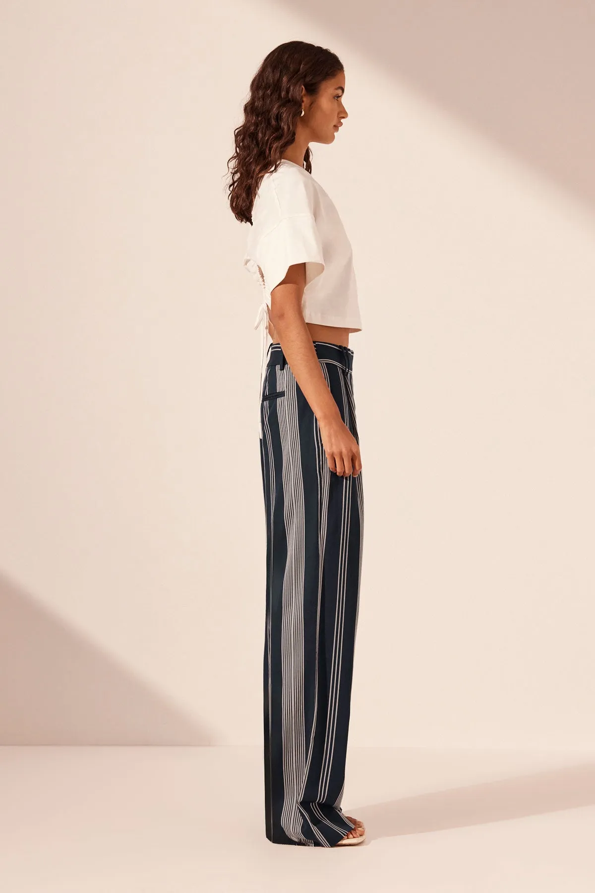 HARLOW LOW RISE SLOUCH PANT sold by Shona Joy product image thumbnail 3