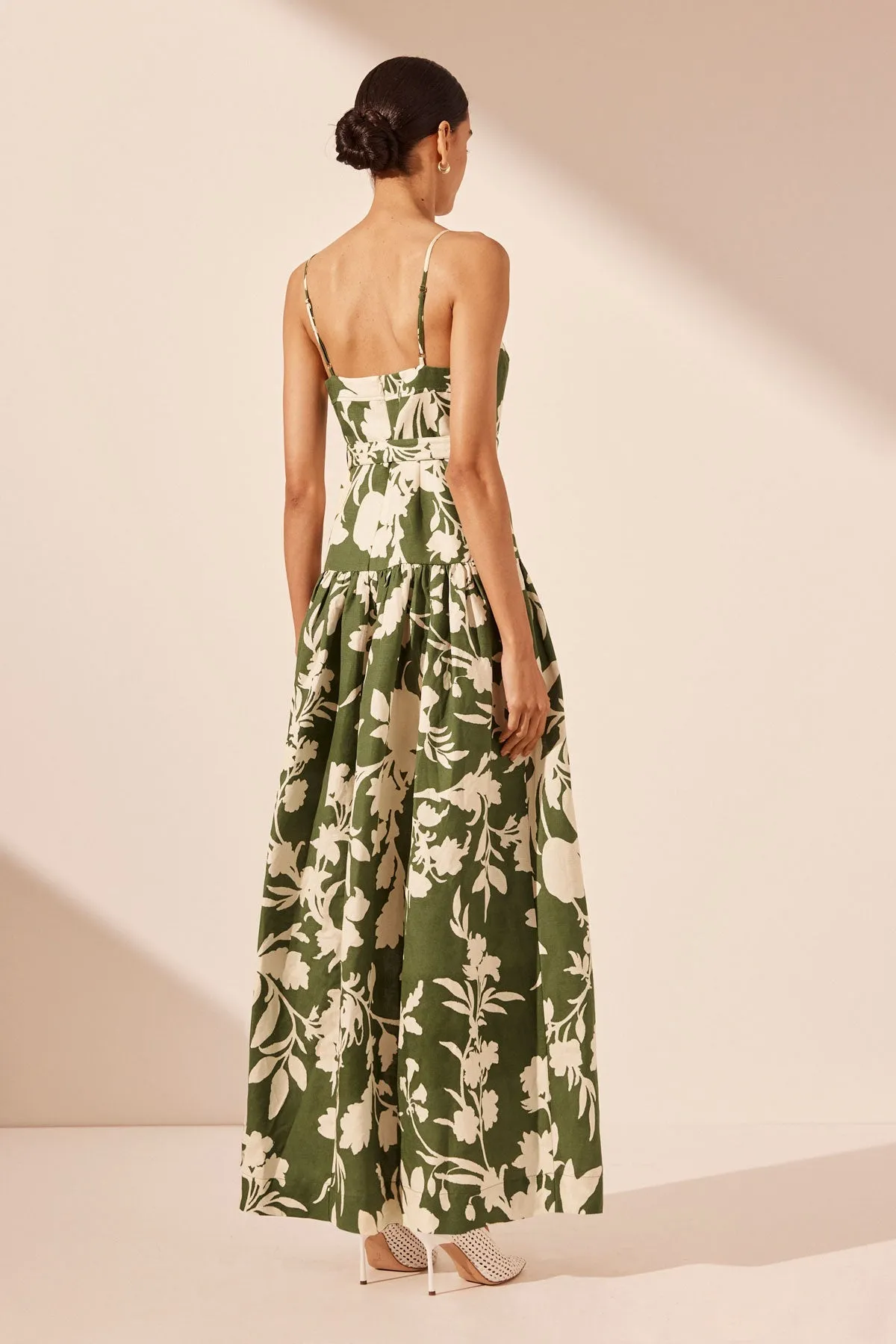 RENEE GATHERED MAXI DRESS sold by Shona Joy product image thumbnail 4