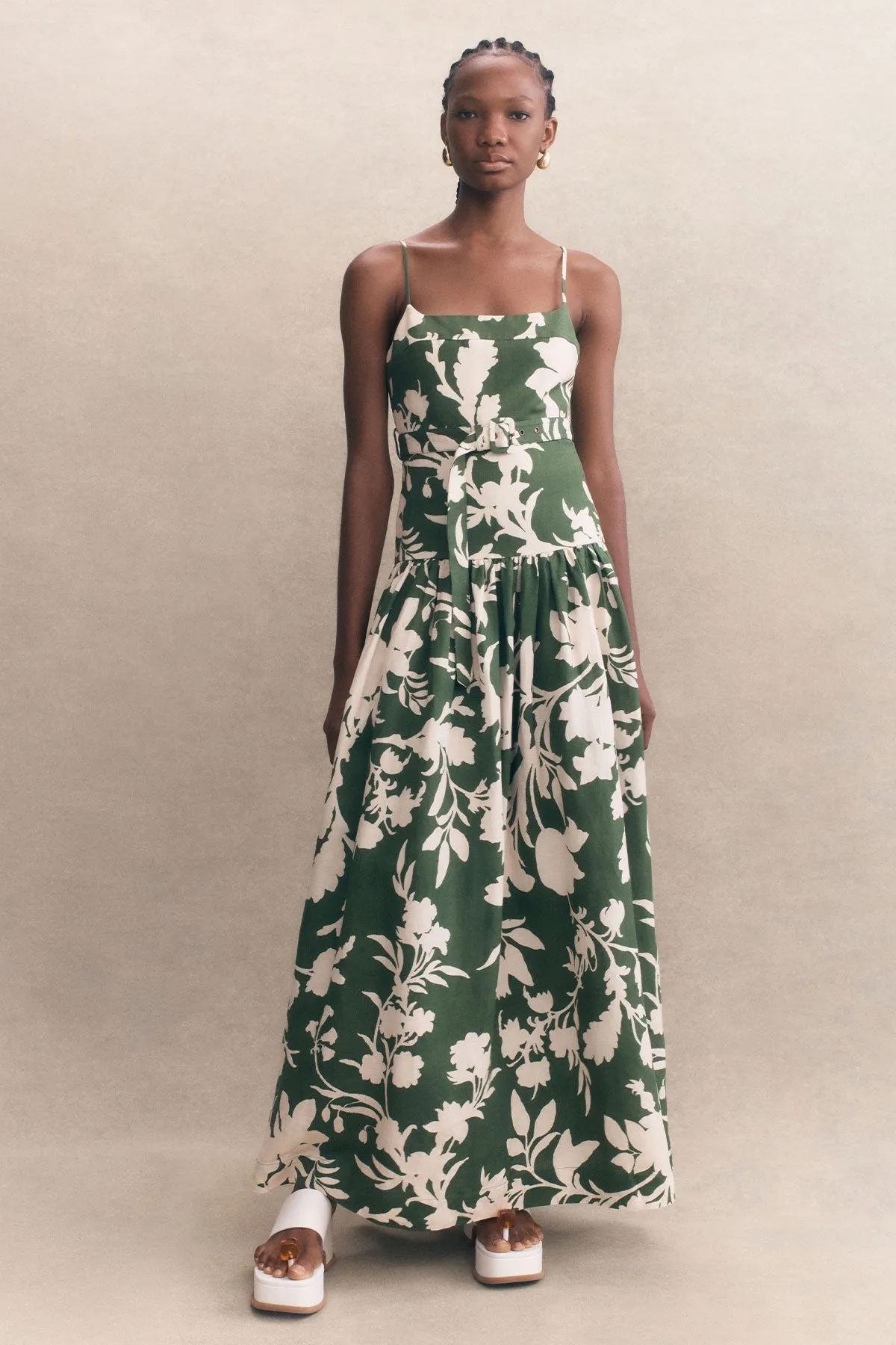 RENEE GATHERED MAXI DRESS sold by Shona Joy product image thumbnail 5