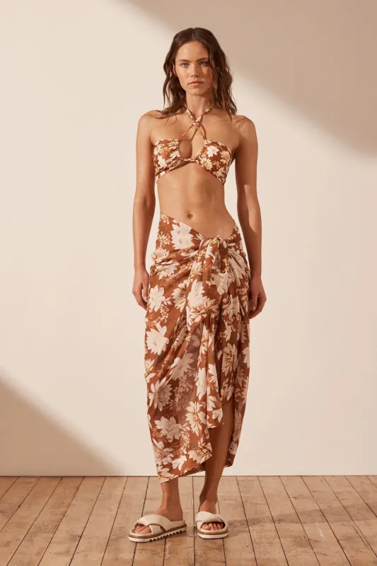 MANHATTAN CROSS FRONT BANDEAU TOP sold by Shona Joy