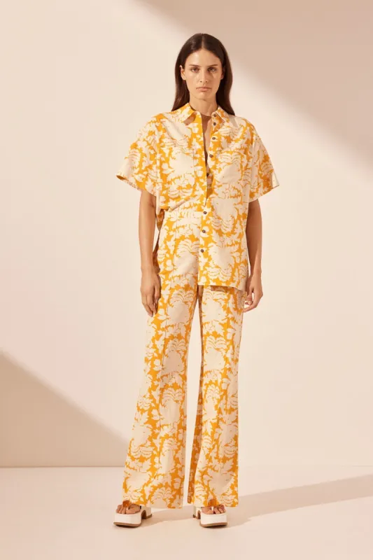 DULCE SHORT SLEEVE RELAXED SHIRT sold by Shona Joy