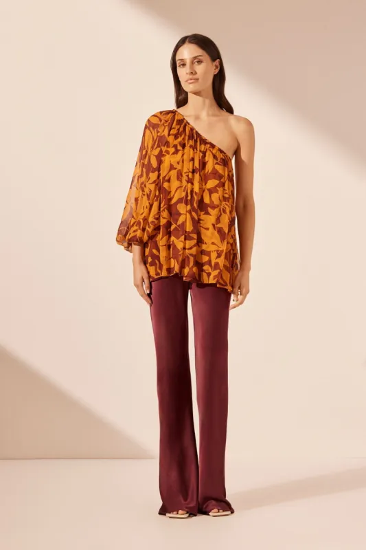 NATALINA ONE SHOULDER BLOUSE sold by Shona Joy