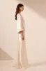 LA LUNE OPEN BACK BALLOON SLEEVE GOWN - CREAM sold by Shona Joy