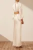 LA LUNE TWIST FRONT CUT OUT MAXI DRESS - CREAM sold by Shona Joy