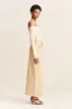 ARIANA FRONT SPLIT MAXI SKIRT - SAND sold by Shona Joy