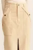 ARIANA FRONT SPLIT MAXI SKIRT - SAND sold by Shona Joy