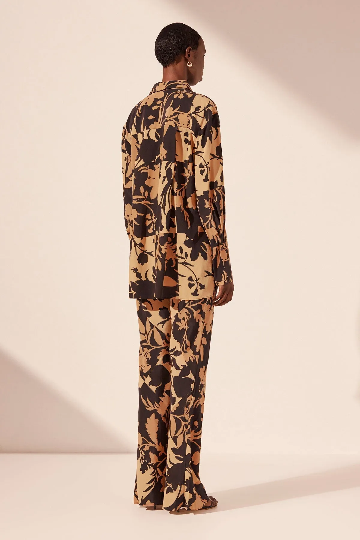 LAI SILK RELAXED SHIRT sold by Shona Joy product image thumbnail 5