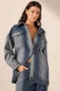 REINA CONTRAST OVERSIZED PANELLED JACKET sold by Shona Joy