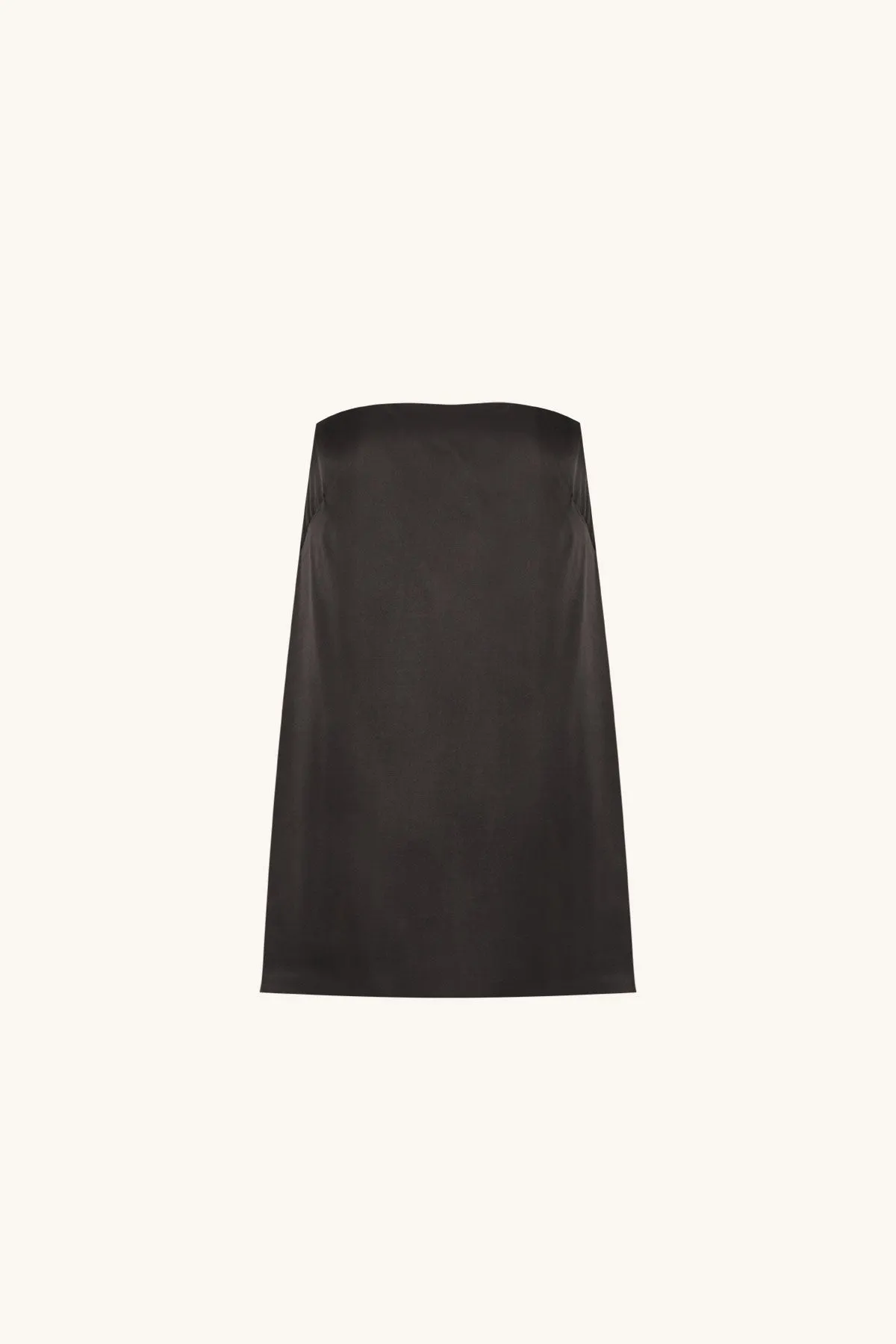 LA LUNE STRAPLESS COLUMN TOP - BLACK sold by Shona Joy product image thumbnail 5