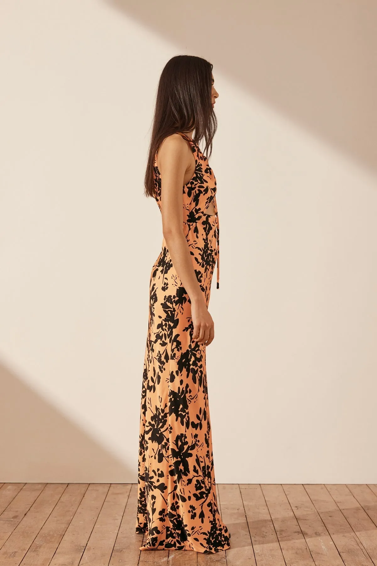 SOLARE CUT OUT FRONT MAXI DRESS sold by Shona Joy product image thumbnail 3