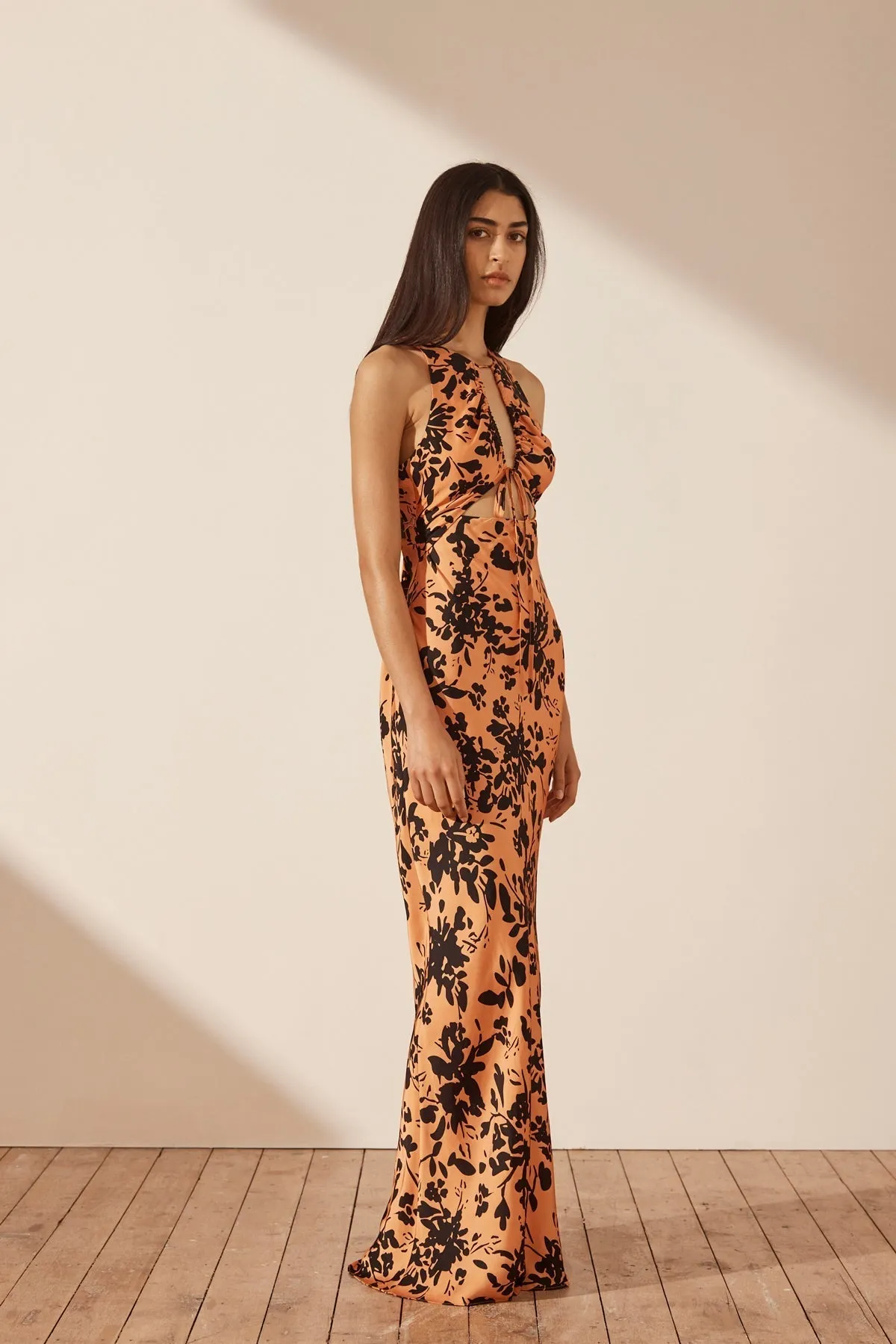 SOLARE CUT OUT FRONT MAXI DRESS sold by Shona Joy product image thumbnail 2