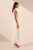 CLEMENCE HIGH NECK MAXI DRESS - IVORY sold by Shona Joy