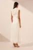 CLEMENCE HIGH NECK MAXI DRESS - IVORY sold by Shona Joy